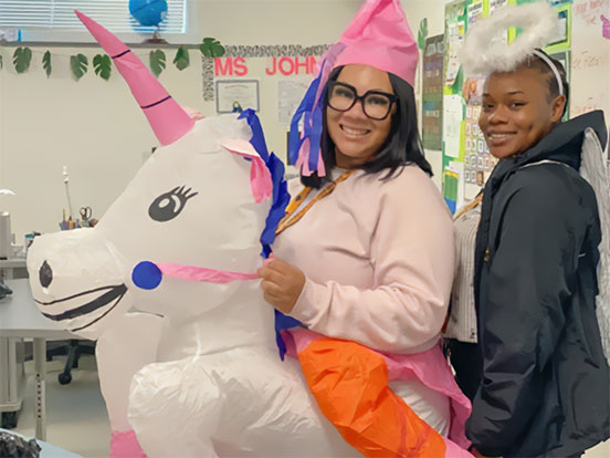  This is a photo from the celebrations at HCDE on Halloween